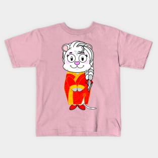 CNY: YEAR OF THE TIGER - LADY TIGER Kids T-Shirt